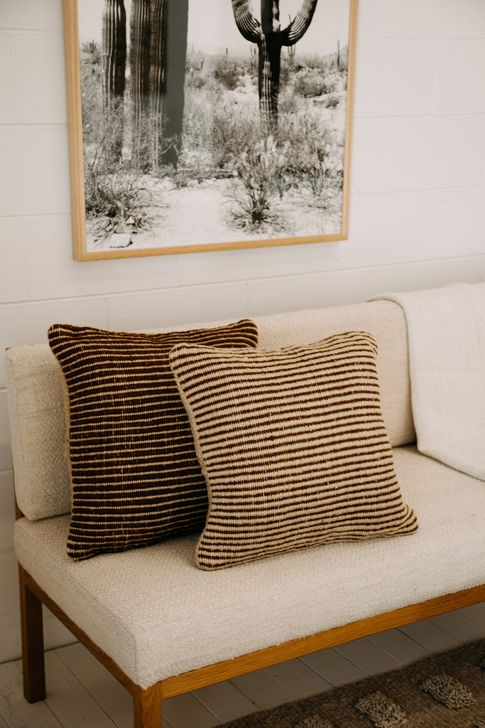 Selva Cushion | Rust & Sand