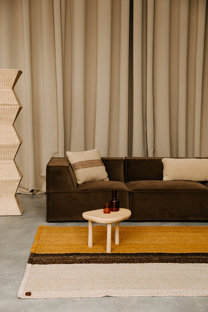 Rosana Cushion | Sand & Rust