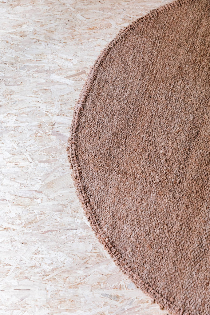 Classica Round Rug | Dusty Peach – Pampa - US