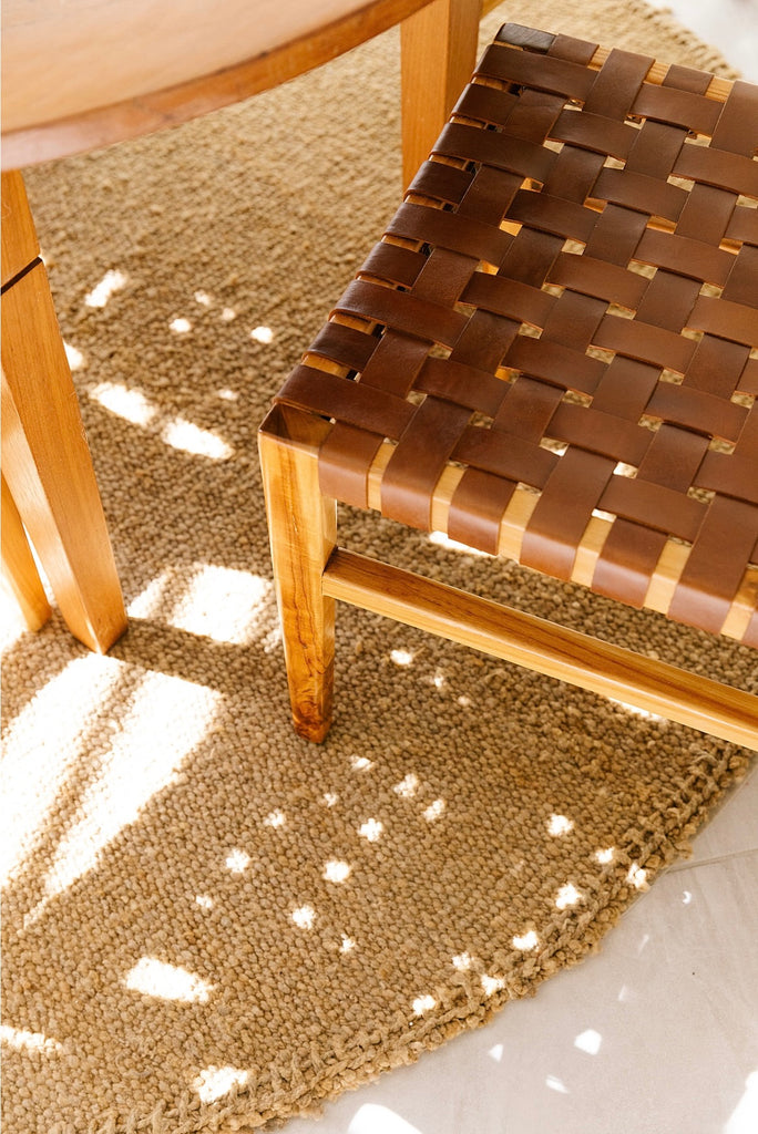 Classica Round Rug | Latte