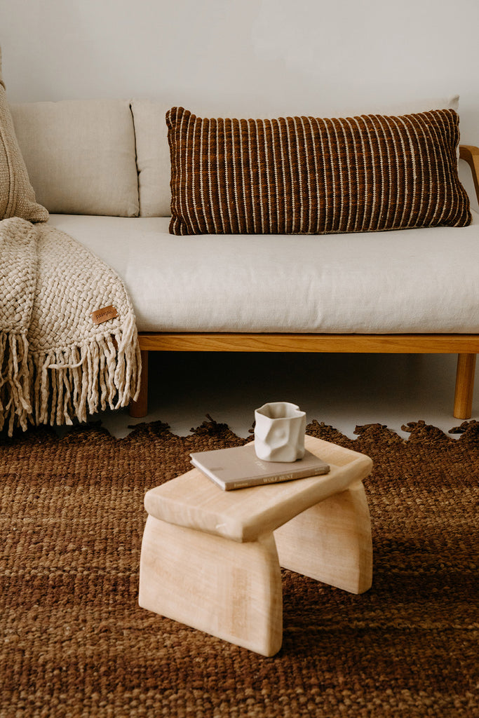 Selva XL Lumbar Cushion | Rust & Sand