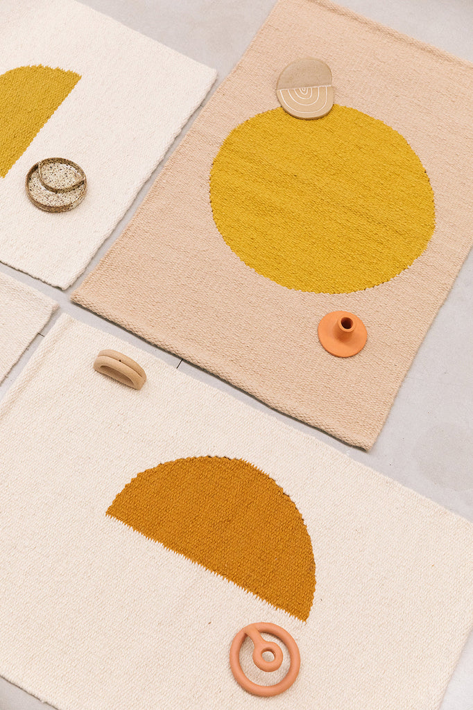 Mini Sol | Bone & Mustard